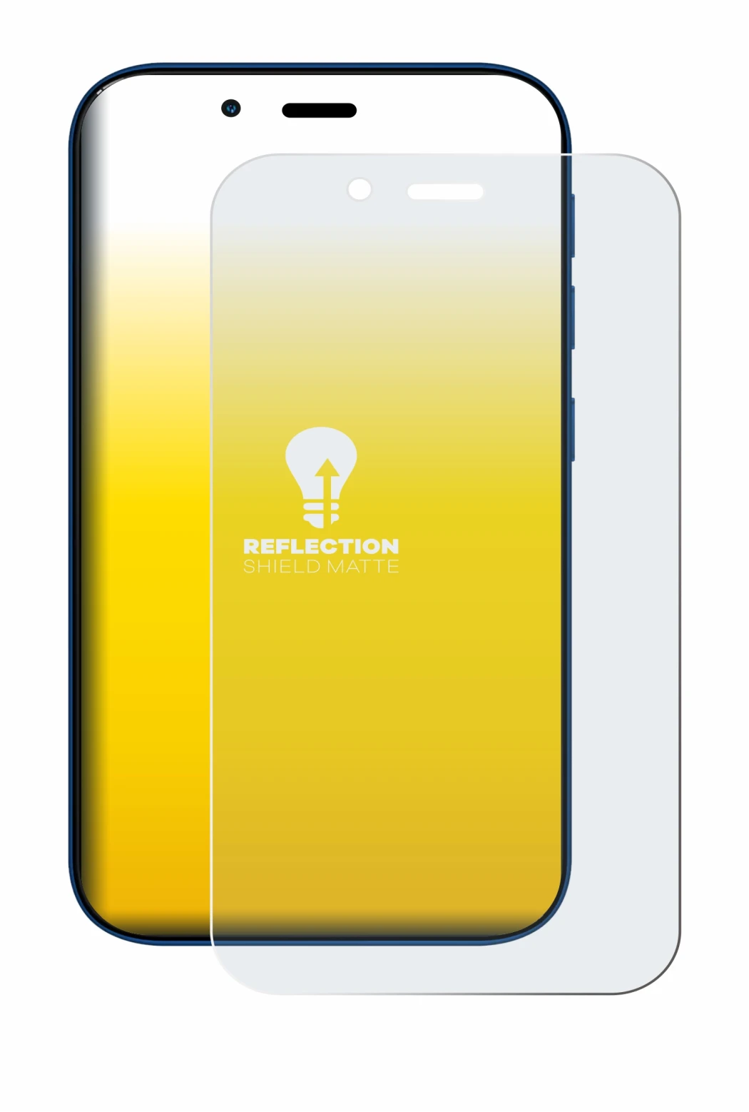 Image de l'appareil Hisense U964 avec une grande variété de protections d'écran.
