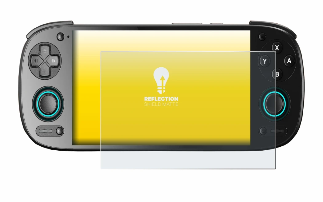 Image de l'appareil Retroid Pocket 5 avec une grande variété de protections d'écran.