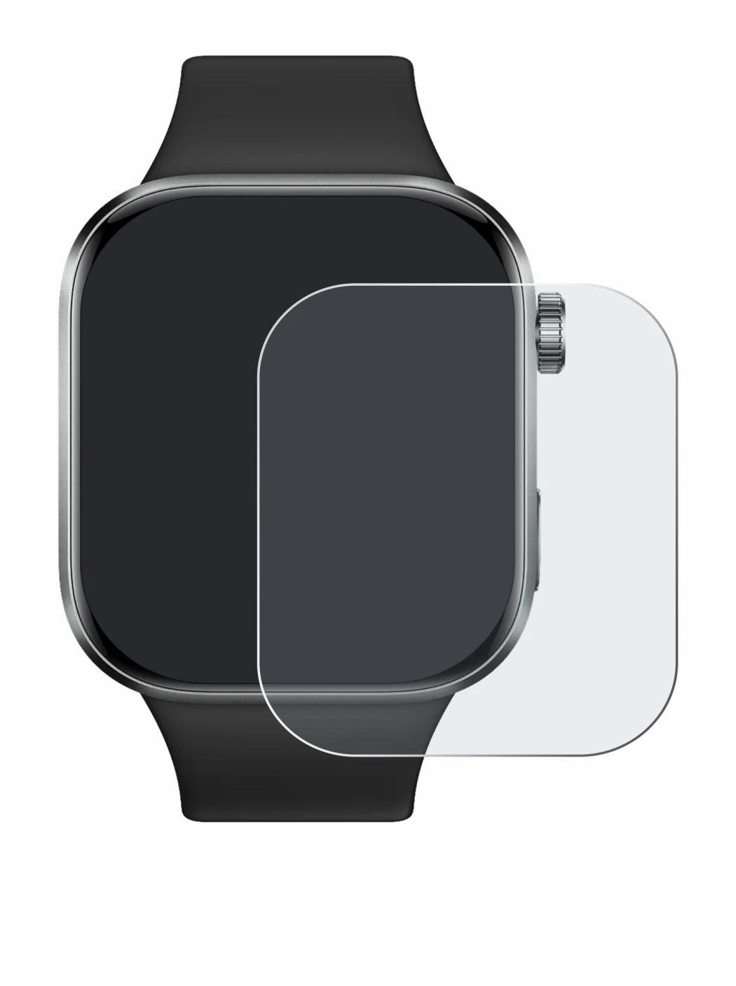Image de l'appareil Xiaomi Redmi Watch 6 avec une grande variété de protections d'écran.