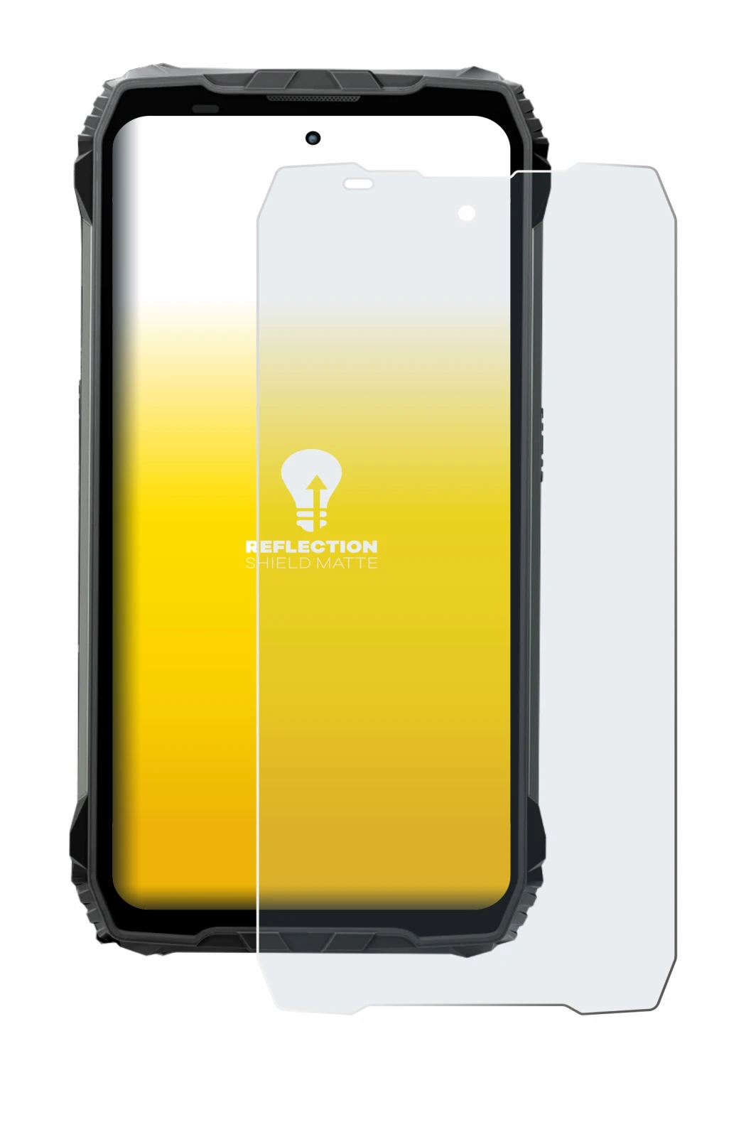 Image de l'appareil Blackview Fort 200 avec une grande variété de protections d'écran.