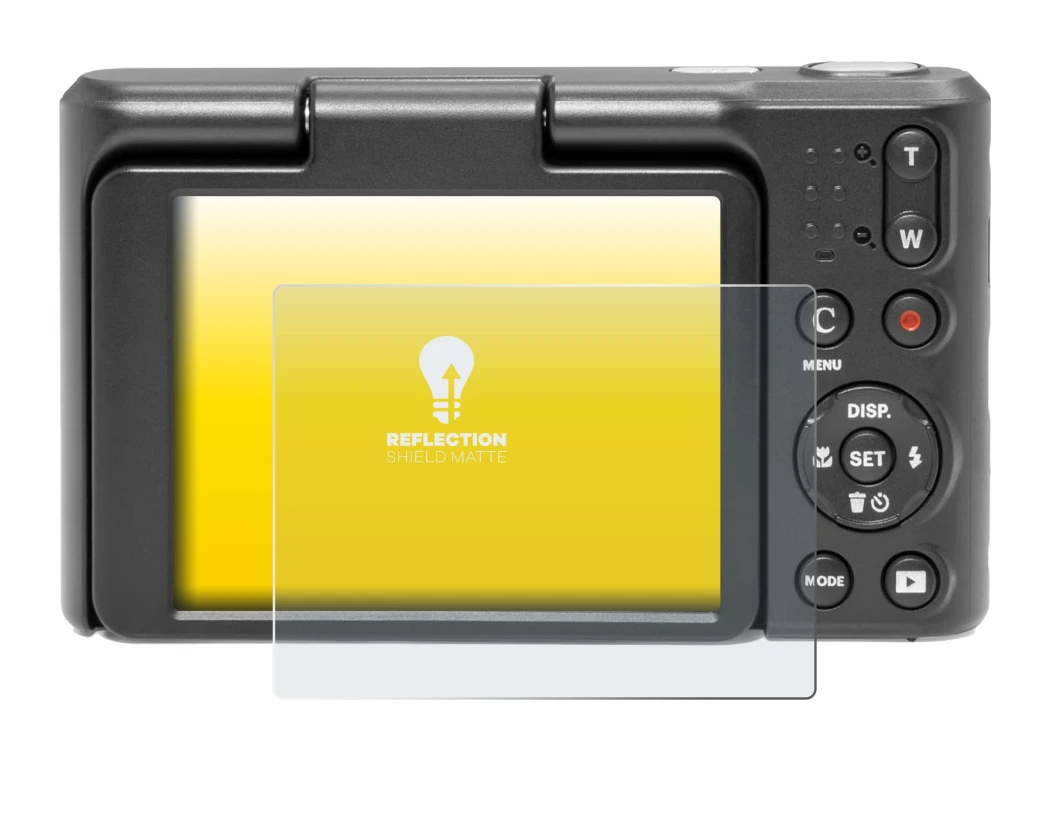 Image de l'appareil Kodak Pixpro C1 avec une grande variété de protections d'écran.