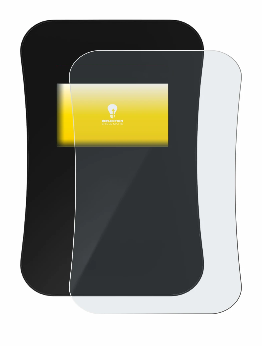 Image de l'appareil DaheimLaden Touch Pro avec une grande variété de protections d'écran.