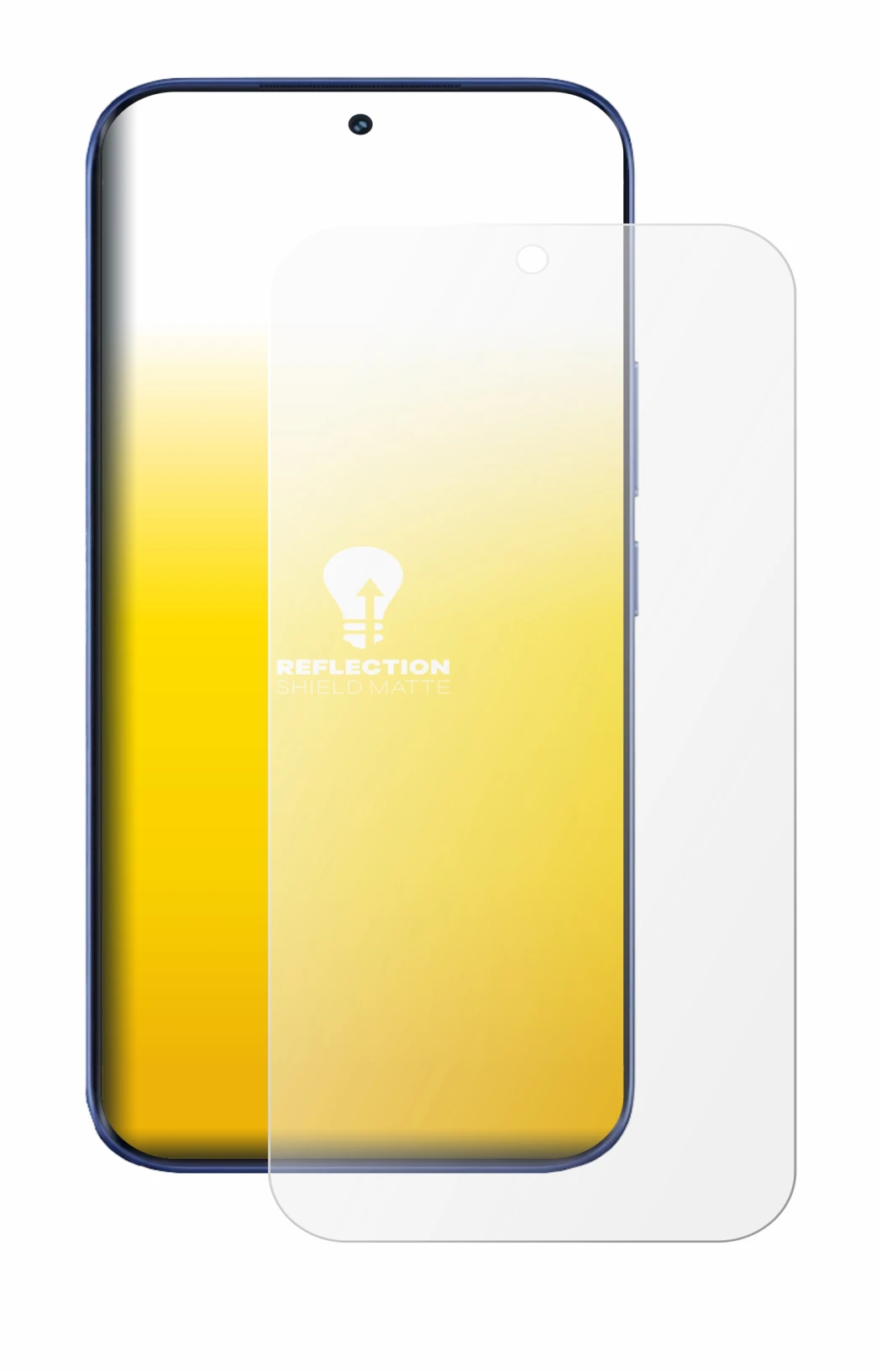 Image de l'appareil Tecno Camon Slim avec une grande variété de protections d'écran.