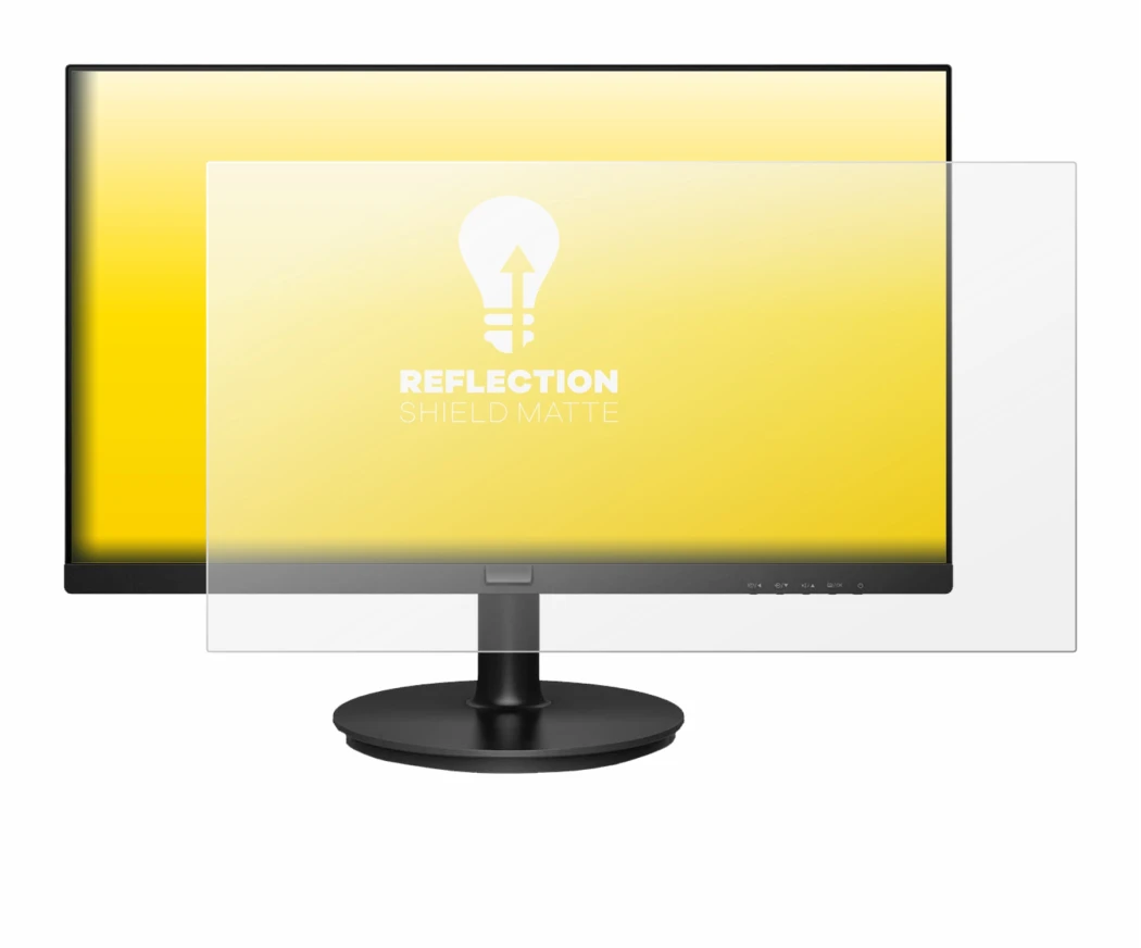 Image de l'appareil Philips 221v8 avec une grande variété de protections d'écran.