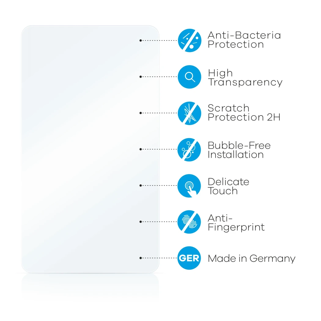 Illustration de différentes propriétés du matériau