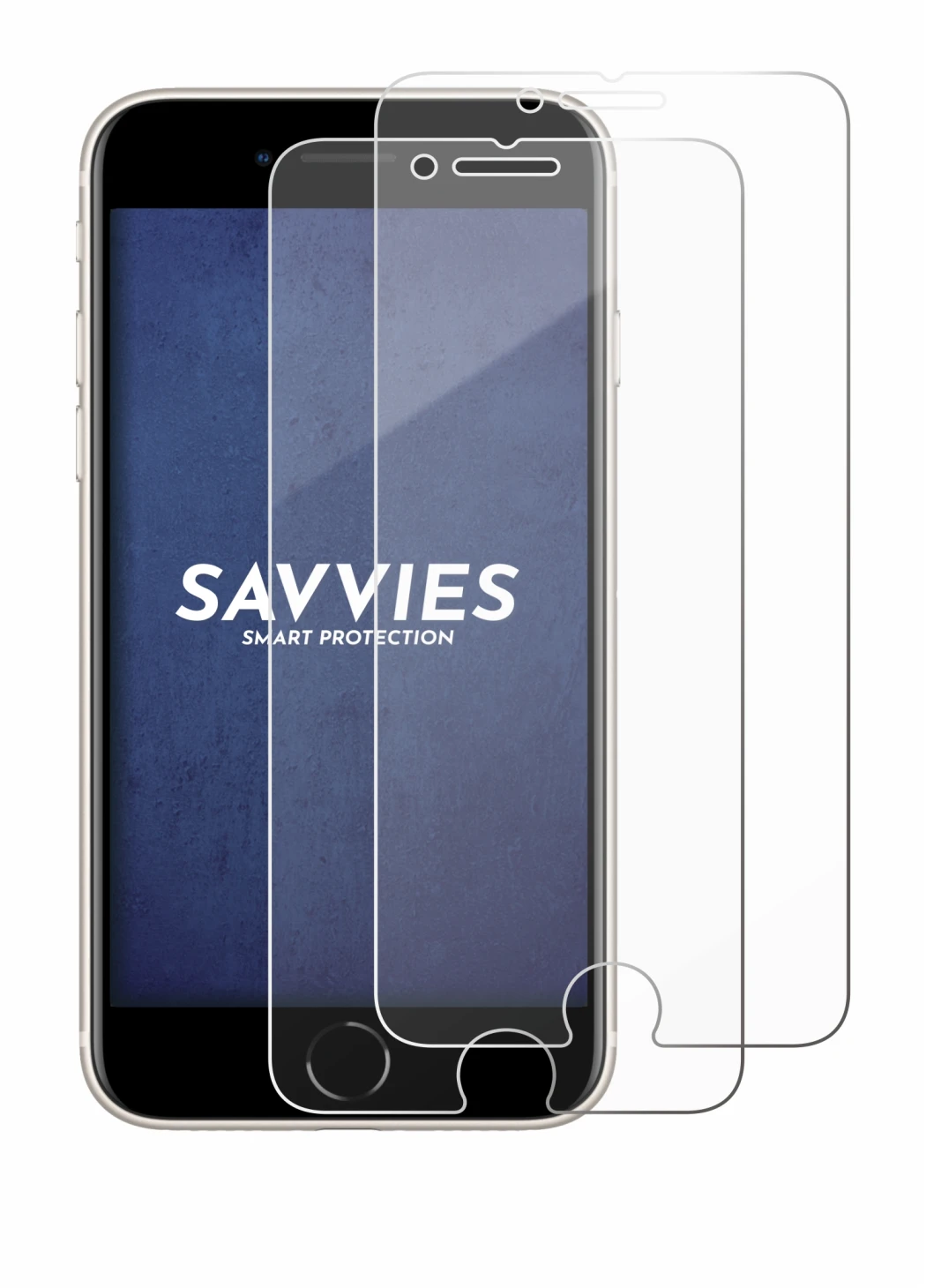 Image de l'appareil Apple iPhone SE 3 2022 avec une grande variété de protections d'écran.