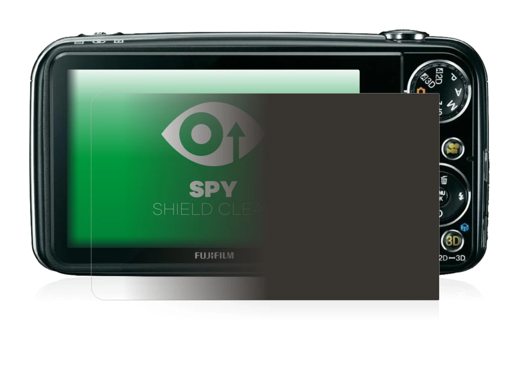 Image de l'appareil Fujifilm FinePix Real 3D W3 avec une grande variété de protections d'écran.
