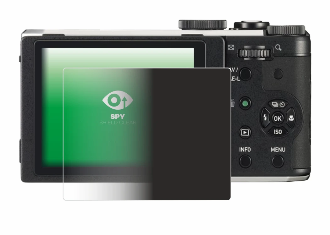 Image de l'appareil Pentax MX-1 avec une grande variété de protections d'écran.