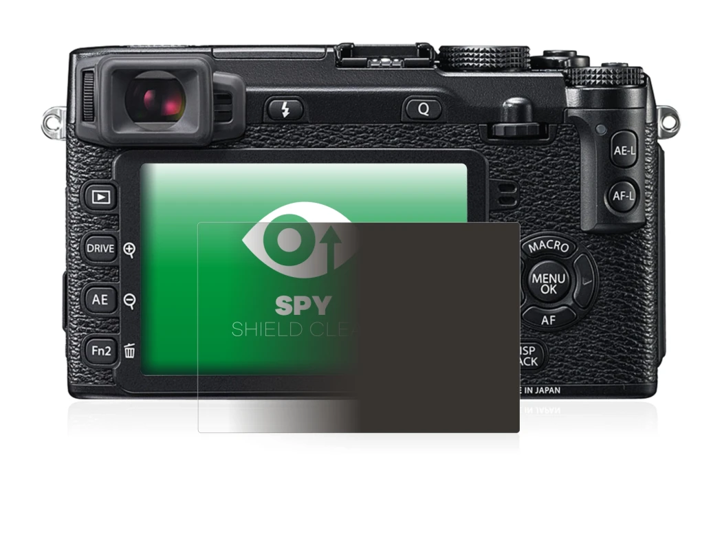 Image de l'appareil Fujifilm X-E2 avec une grande variété de protections d'écran.
