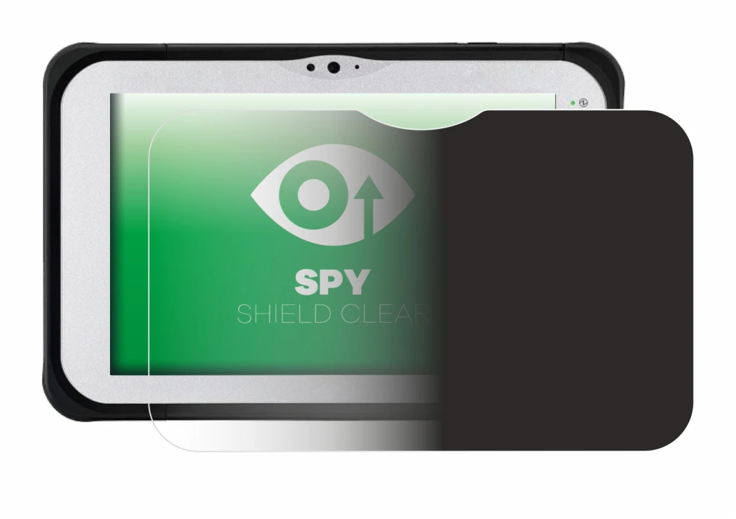 Image de l'appareil Panasonic Toughpad FZ-M1 avec une grande variété de protections d'écran.