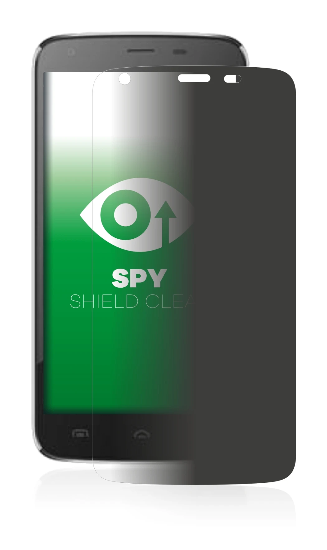 Image de l'appareil Doogee T6 avec une grande variété de protections d'écran.