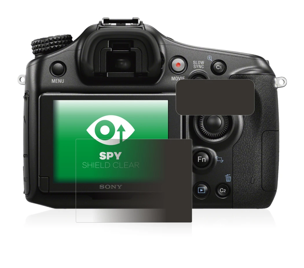 Image de l'appareil Sony Alpha 68 avec une grande variété de protections d'écran.