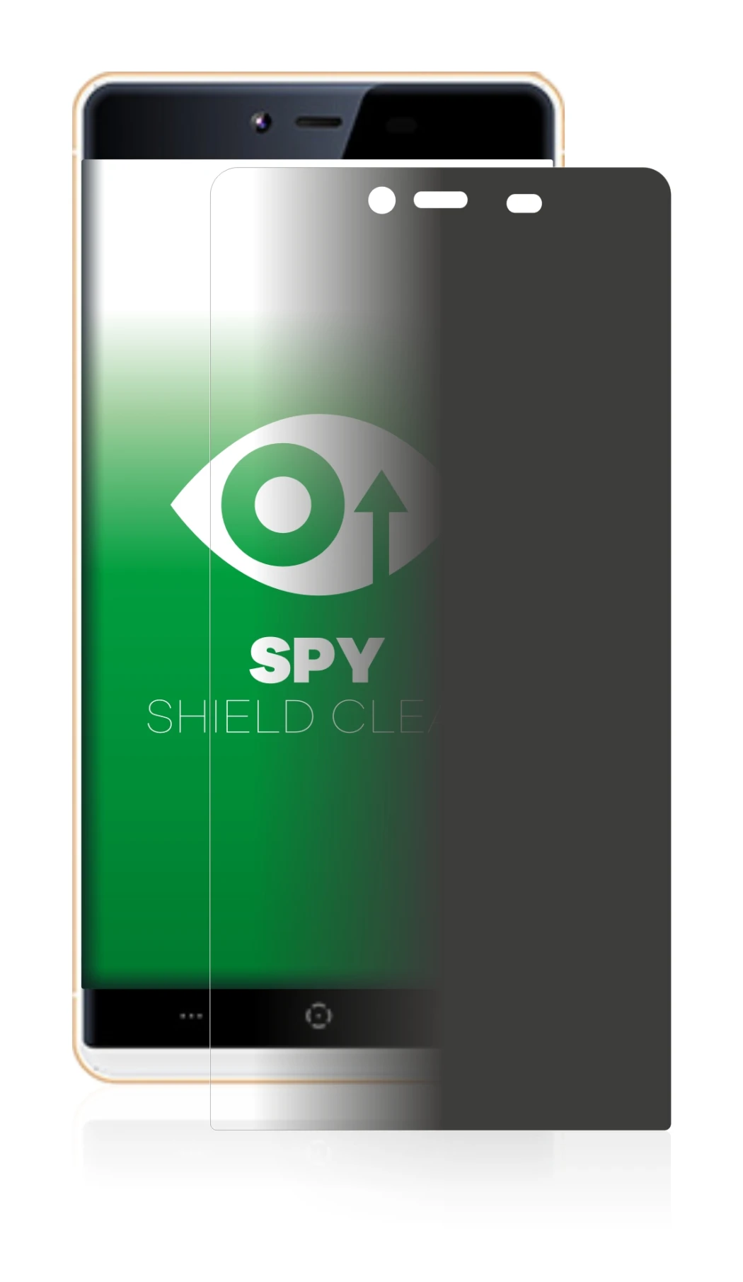 Image de l'appareil KingZone K2 avec une grande variété de protections d'écran.