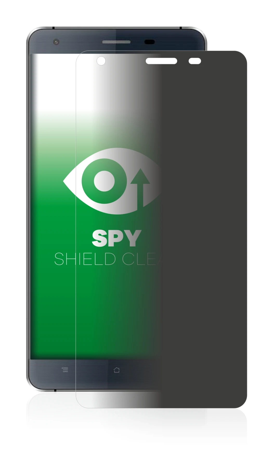 Image de l'appareil Oukitel K6000 avec une grande variété de protections d'écran.