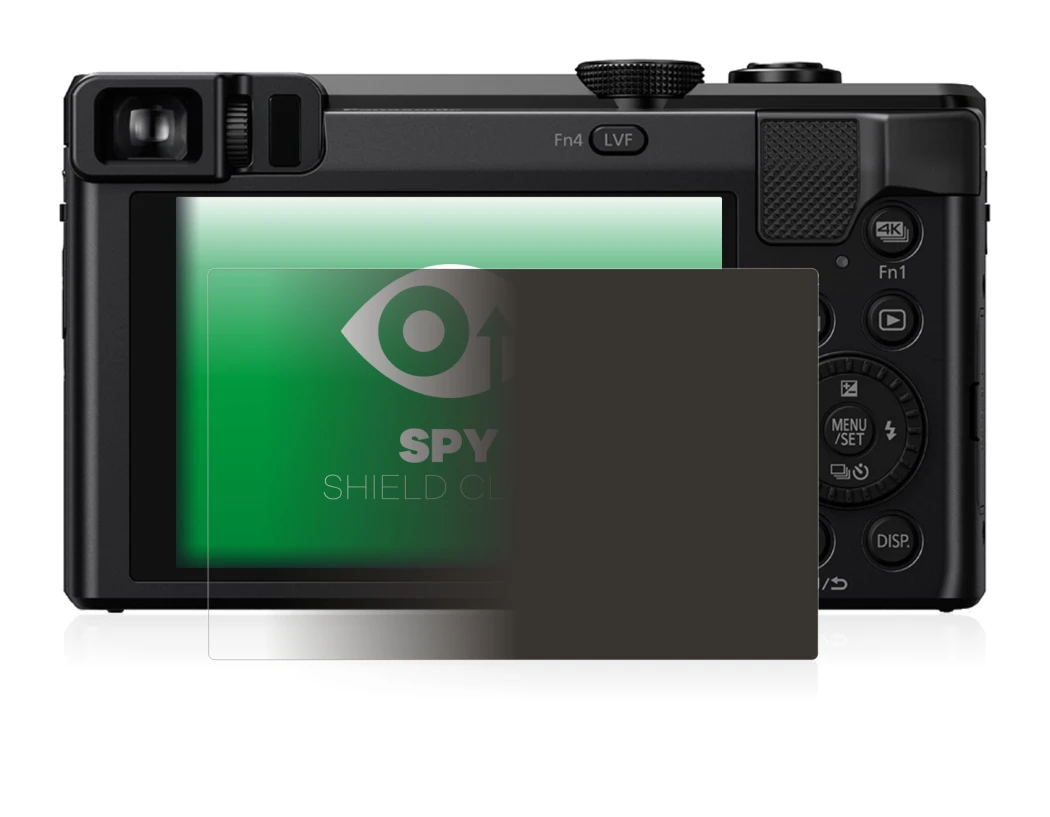 Image de l'appareil Panasonic Lumix DMC-TZ81 avec une grande variété de protections d'écran.