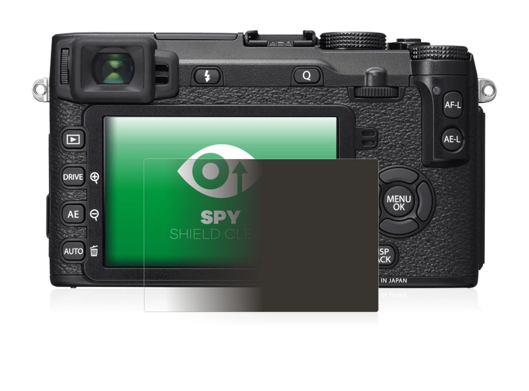 Image de l'appareil Fujifilm X-E2S avec une grande variété de protections d'écran.