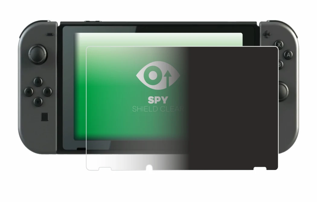 Image de l'appareil Nintendo Switch avec une grande variété de protections d'écran.