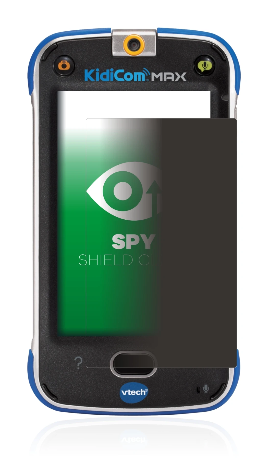 Image de l'appareil Vtech Kidicom Max avec une grande variété de protections d'écran.