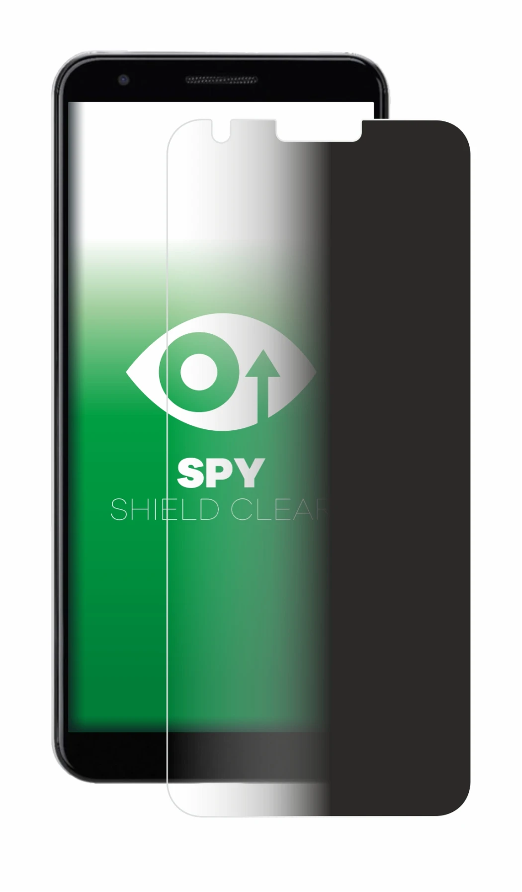 Image de l'appareil Google Pixel 3a avec une grande variété de protections d'écran.