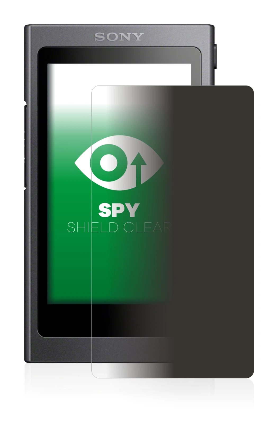 Image de l'appareil Sony Walkman A40 avec une grande variété de protections d'écran.