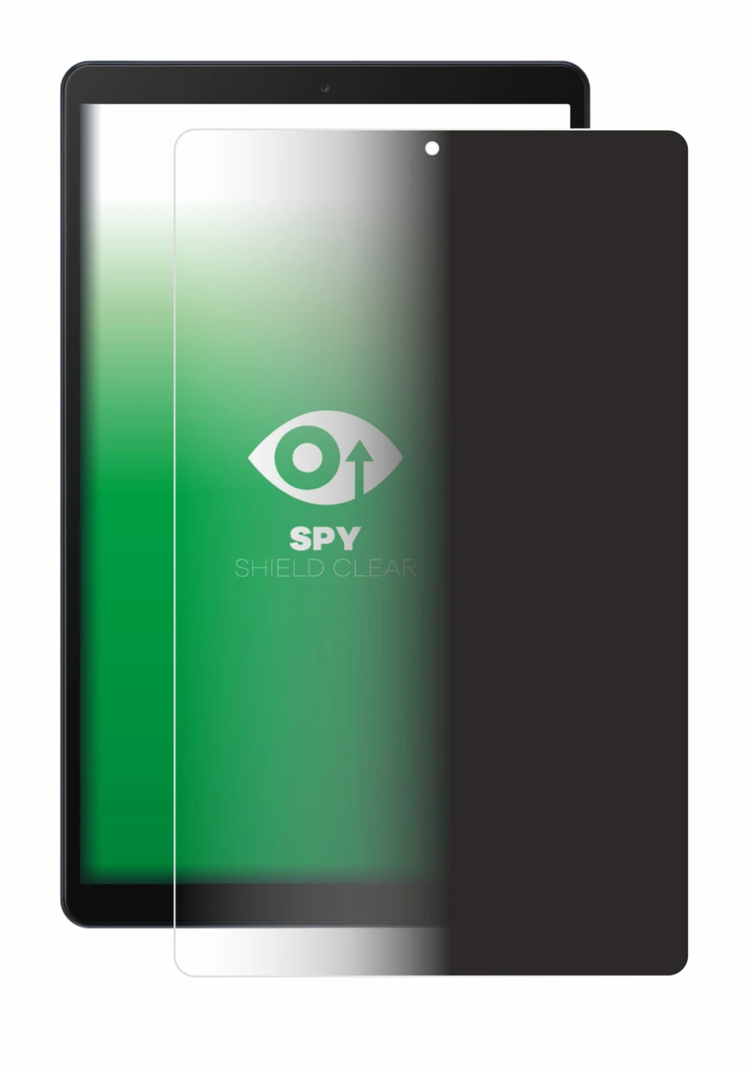 Image de l'appareil Samsung Galaxy Tab A 10.1 WiFi 2019 avec une grande variété de protections d'écran.