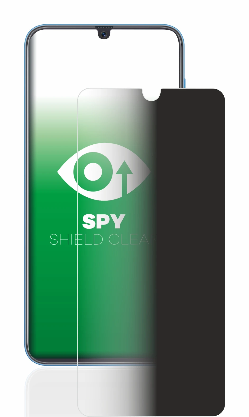 Image de l'appareil Samsung Galaxy A40 avec une grande variété de protections d'écran.