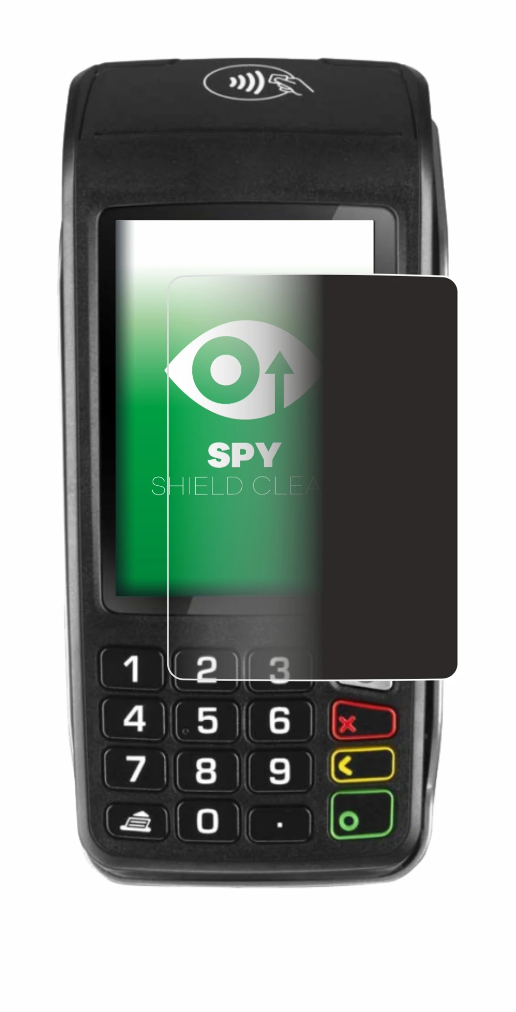 Image de l'appareil ingenico Move/5000 avec une grande variété de protections d'écran.