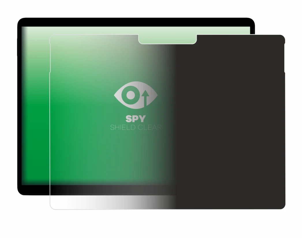 Image de l'appareil Microsoft Surface Pro X avec une grande variété de protections d'écran.