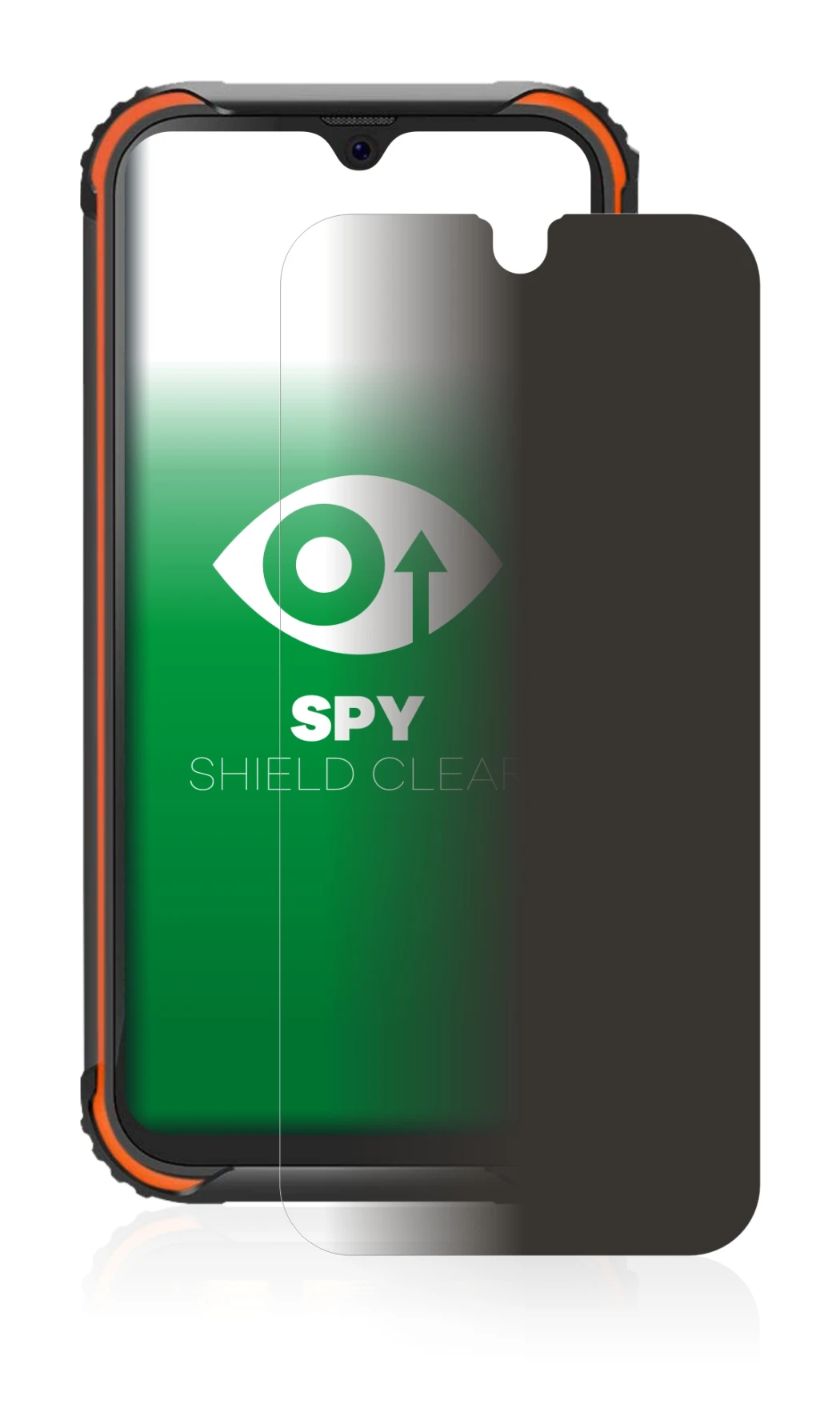 Image de l'appareil Blackview BV5900 avec une grande variété de protections d'écran.