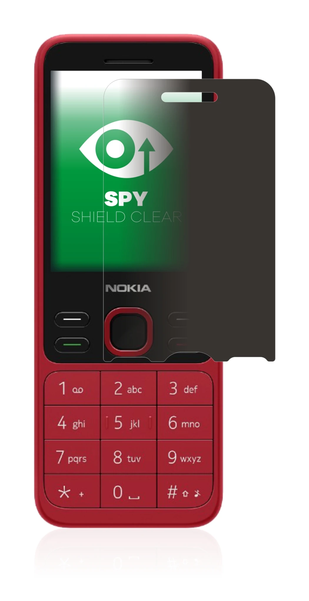 Image de l'appareil Nokia 150 2020 avec une grande variété de protections d'écran.