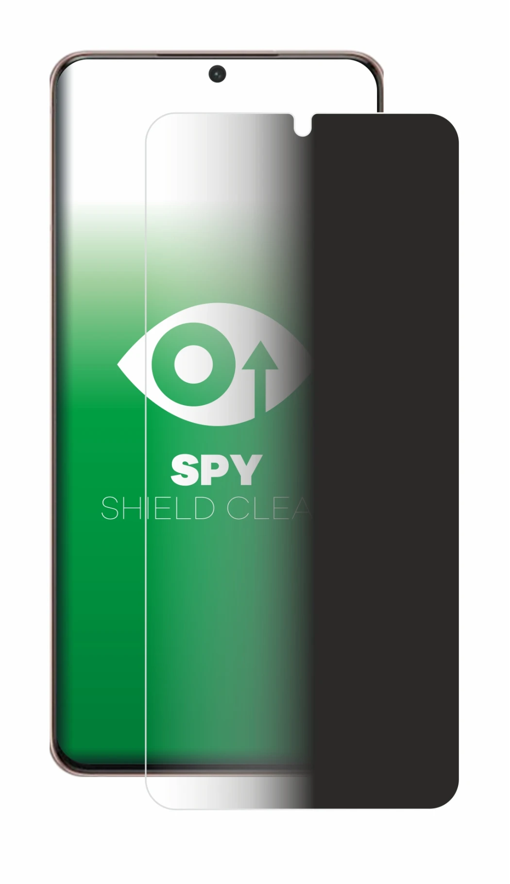 Image de l'appareil Samsung Galaxy S21 Plus 5G avec une grande variété de protections d'écran.