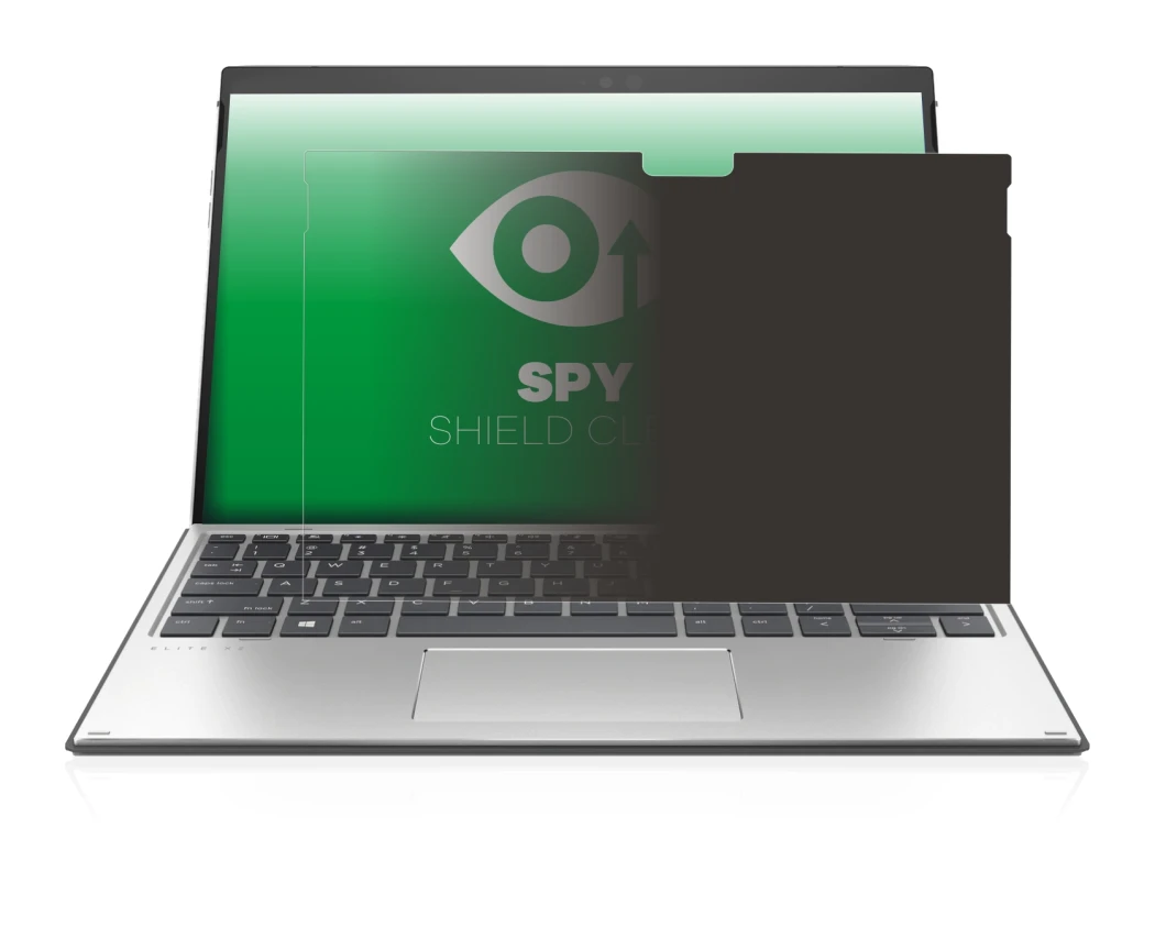 Image de l'appareil HP Elite x2 G8 avec une grande variété de protections d'écran.