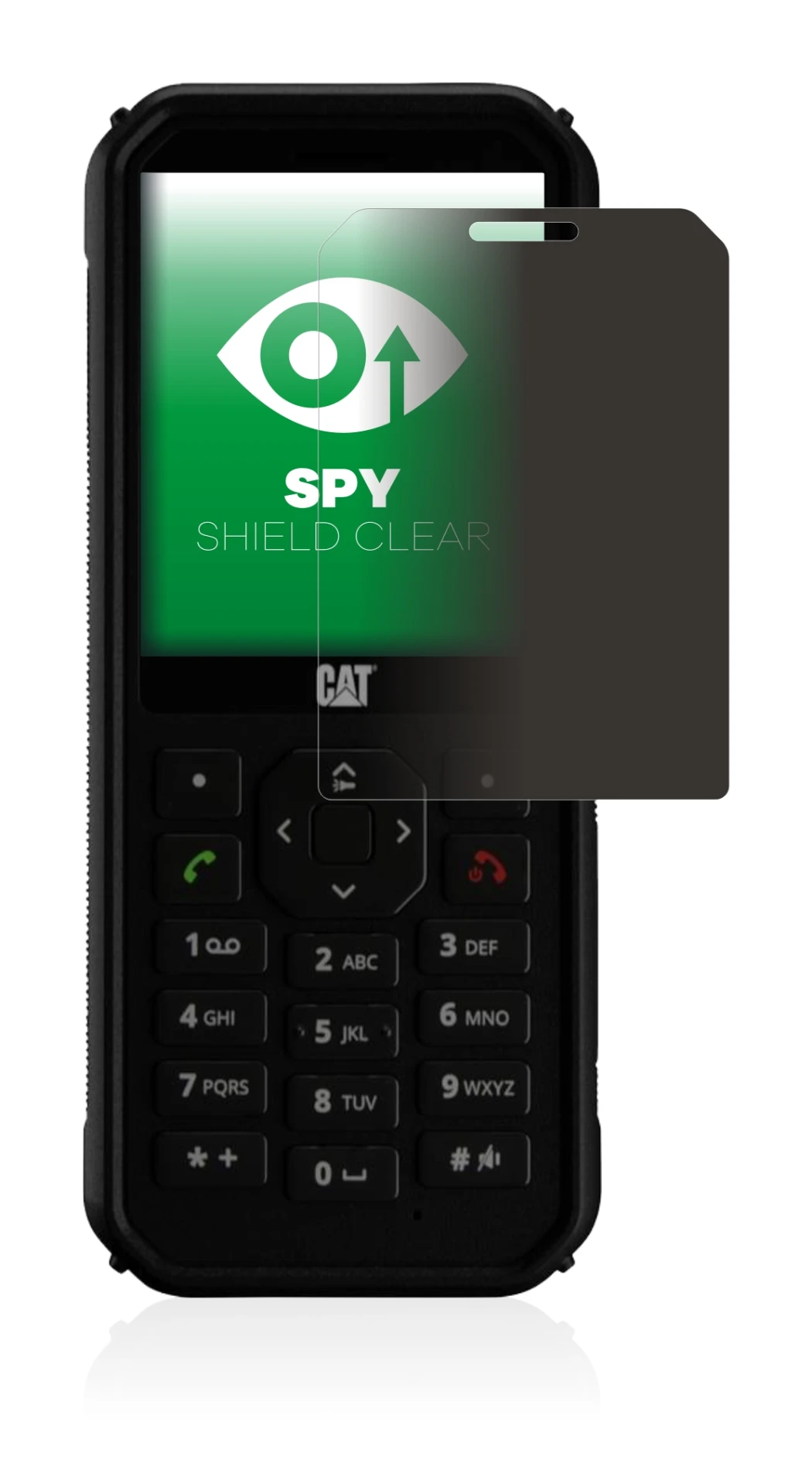 Image de l'appareil Caterpillar Cat B40 avec une grande variété de protections d'écran.