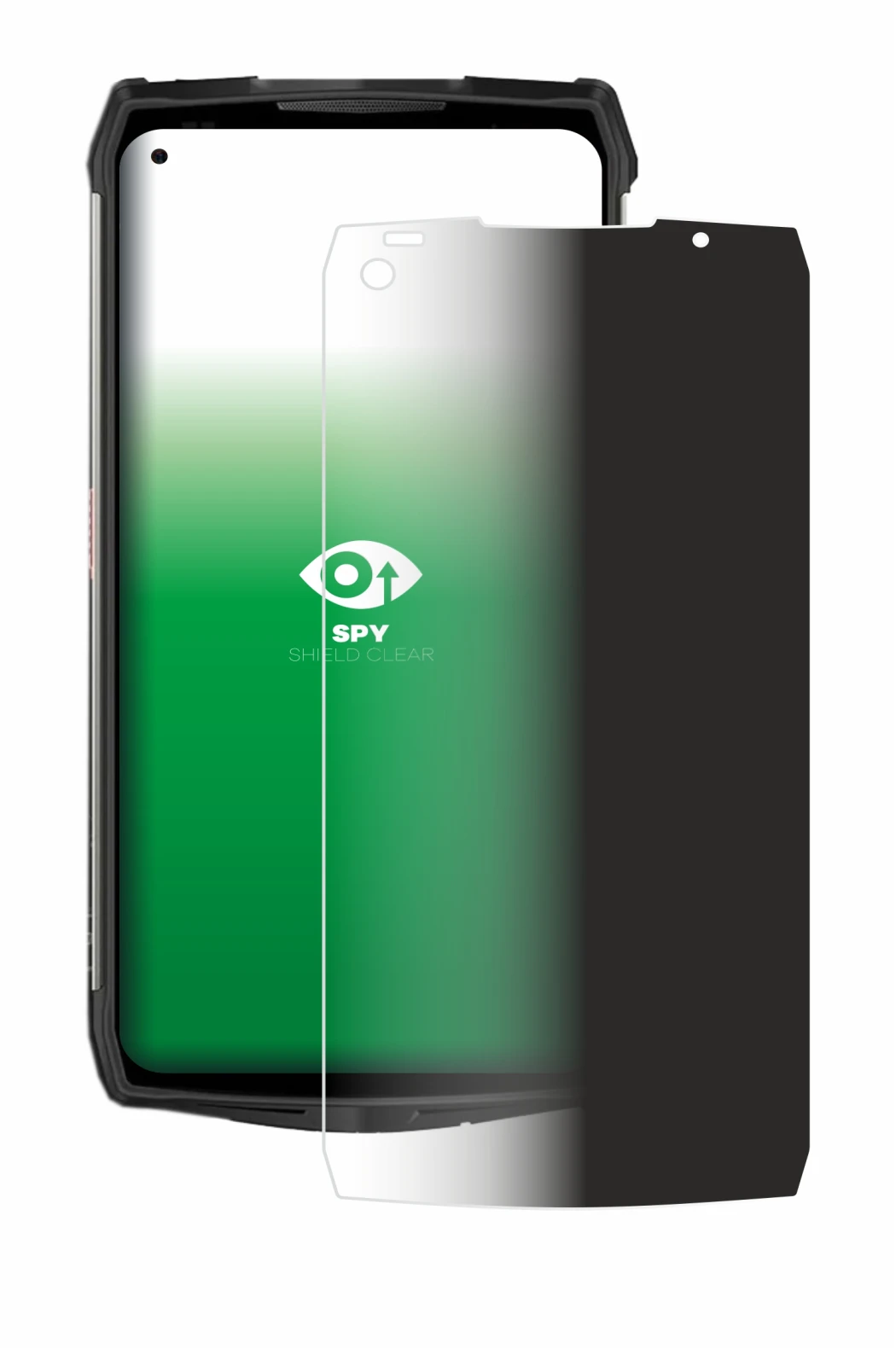 Image de l'appareil Ulefone Power Armor 13 avec une grande variété de protections d'écran.