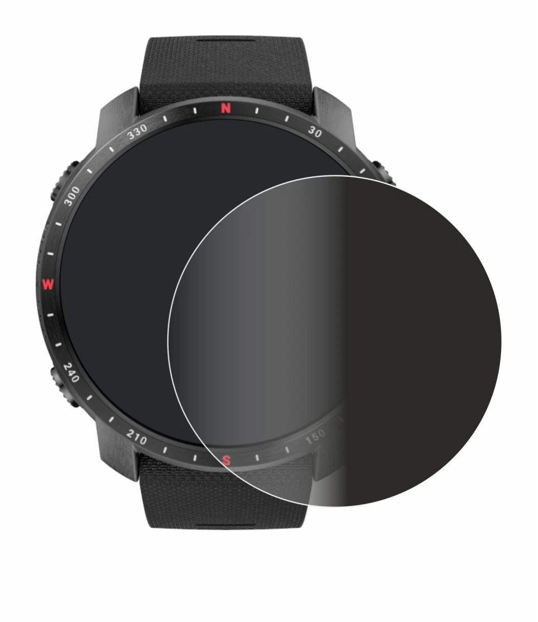 Image de l'appareil Polar Grit X Pro avec une grande variété de protections d'écran.