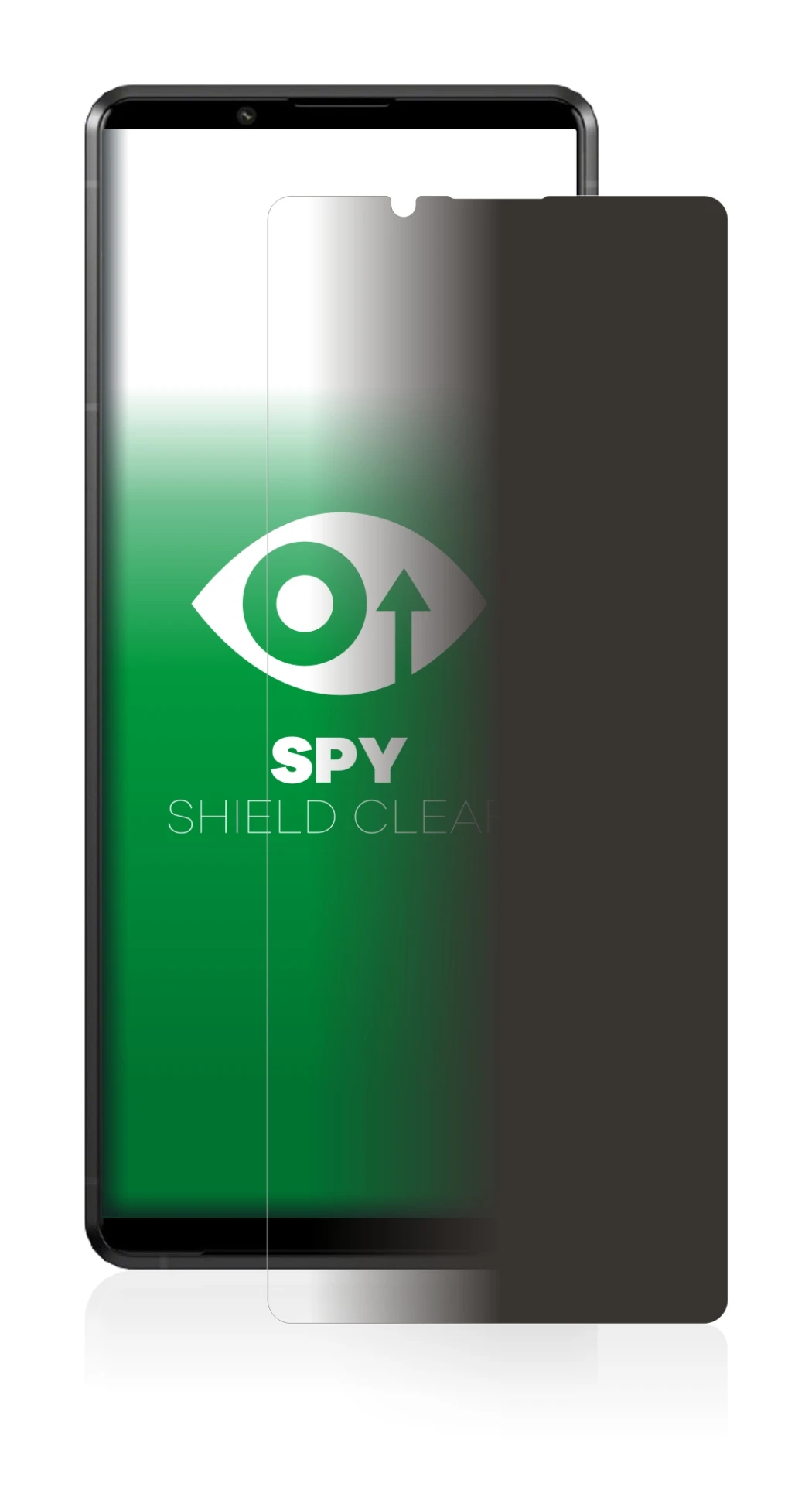 Image de l'appareil Sony Xperia Pro-I avec une grande variété de protections d'écran.