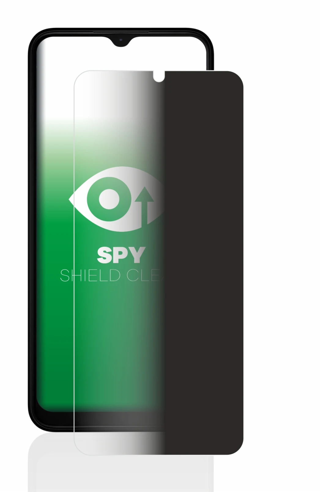 Image de l'appareil Nokia C32 avec une grande variété de protections d'écran.