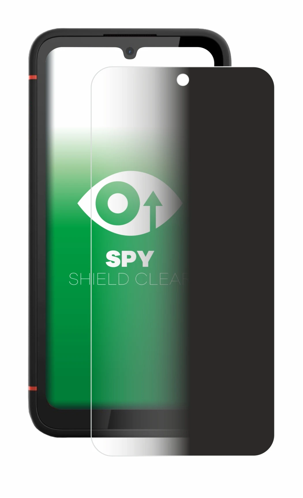 Image de l'appareil Gigaset GX4 avec une grande variété de protections d'écran.