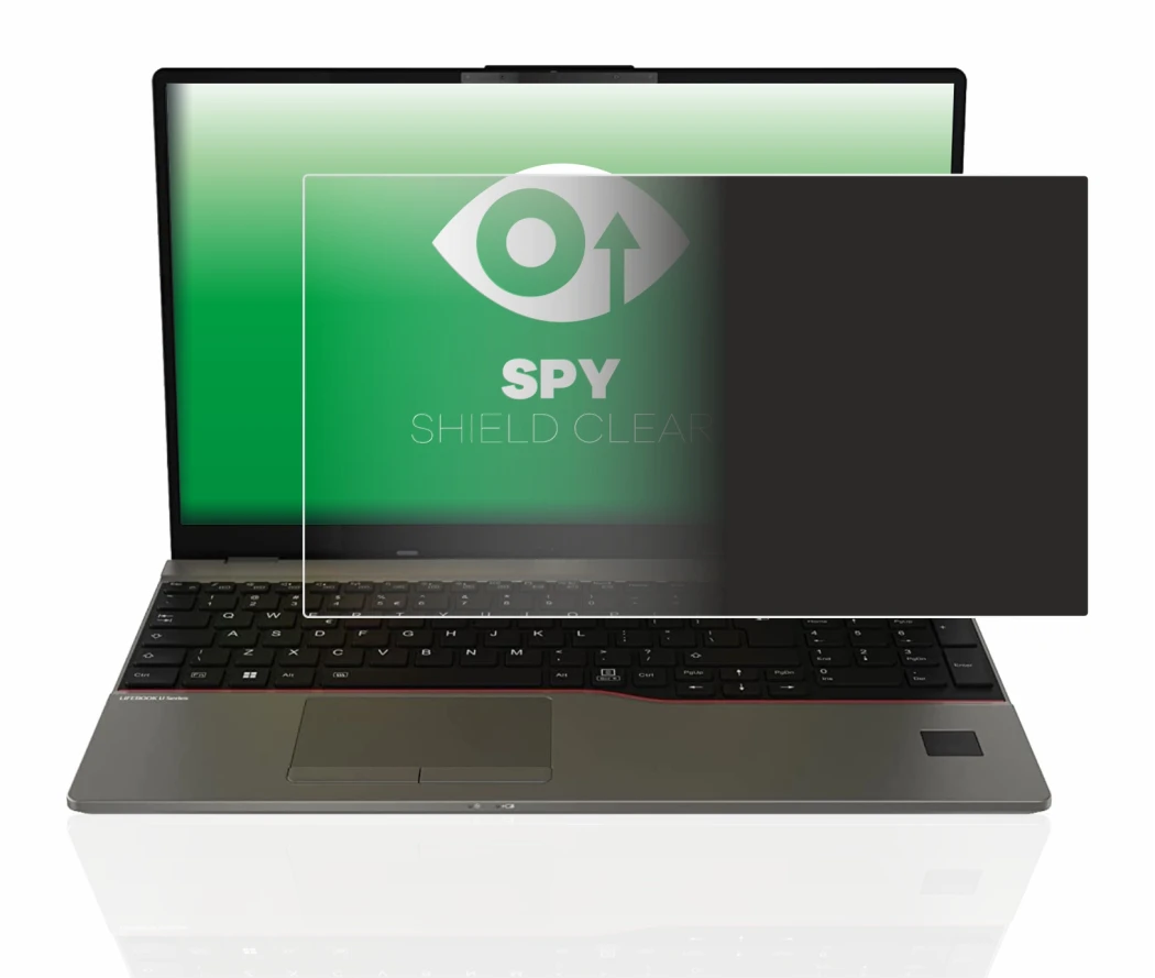 Image de l'appareil Fujitsu Lifebook U7512 avec une grande variété de protections d'écran.