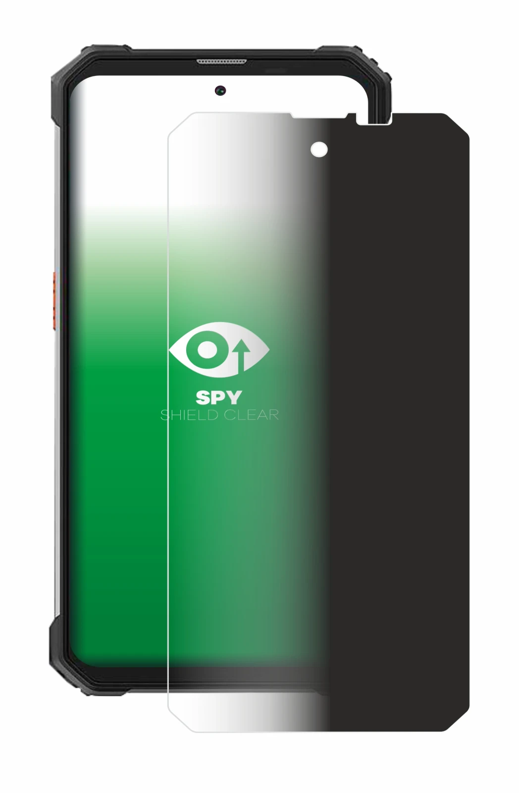 Image de l'appareil Blackview BV8900 avec une grande variété de protections d'écran.