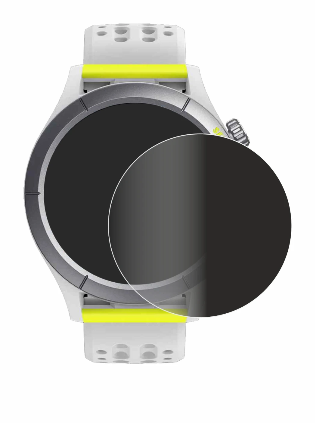 Image de l'appareil Huami Amazfit Cheetah avec une grande variété de protections d'écran.