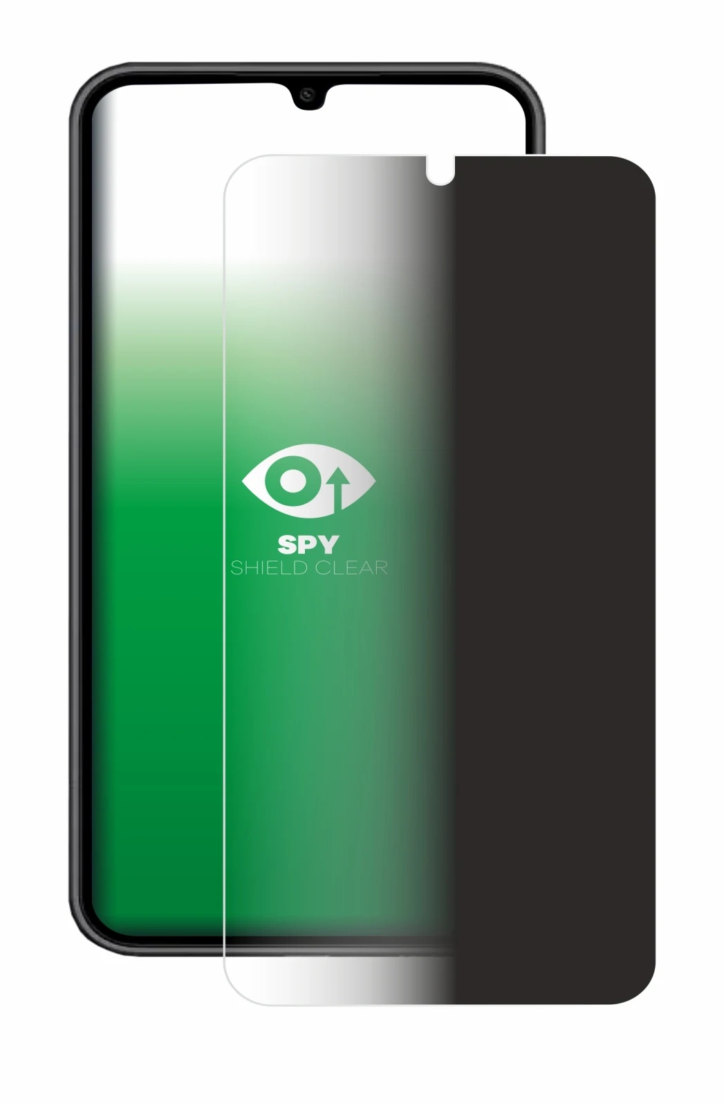 Image de l'appareil Samsung Galaxy A34 5G Enterprise Edition avec une grande variété de protections d'écran.