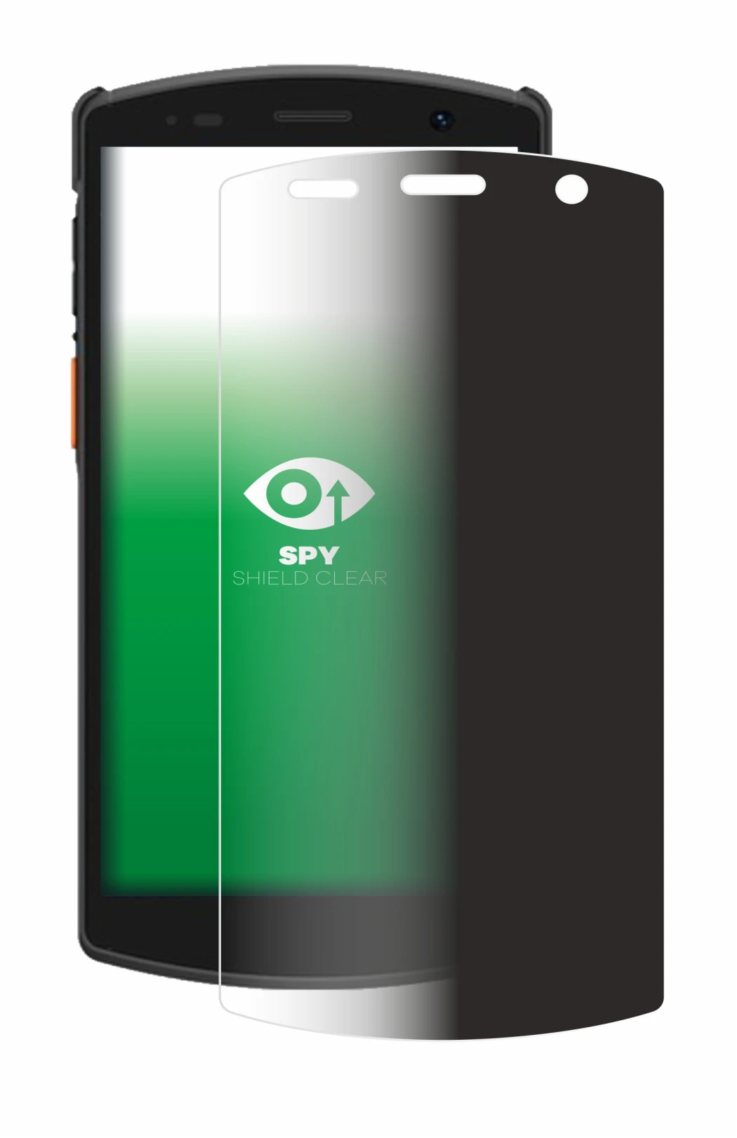 Image de l'appareil Urovo CT58 avec une grande variété de protections d'écran.