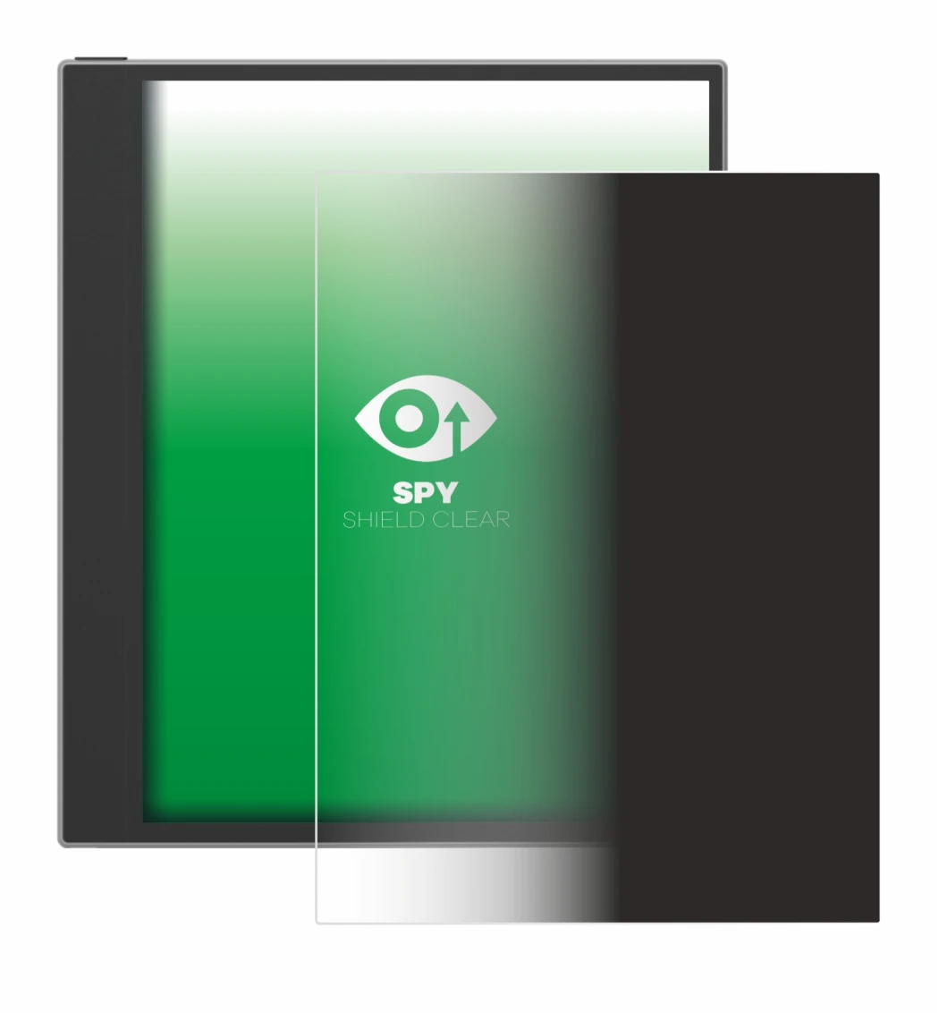 Image de l'appareil PocketBook InkPad Eo (2024) avec une grande variété de protections d'écran.