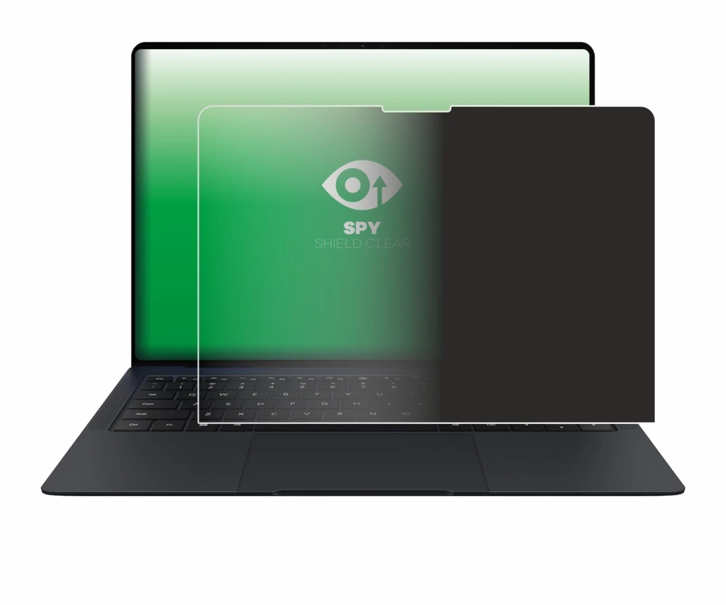 Image de l'appareil Huawei MateBook X Pro 2024 avec une grande variété de protections d'écran.