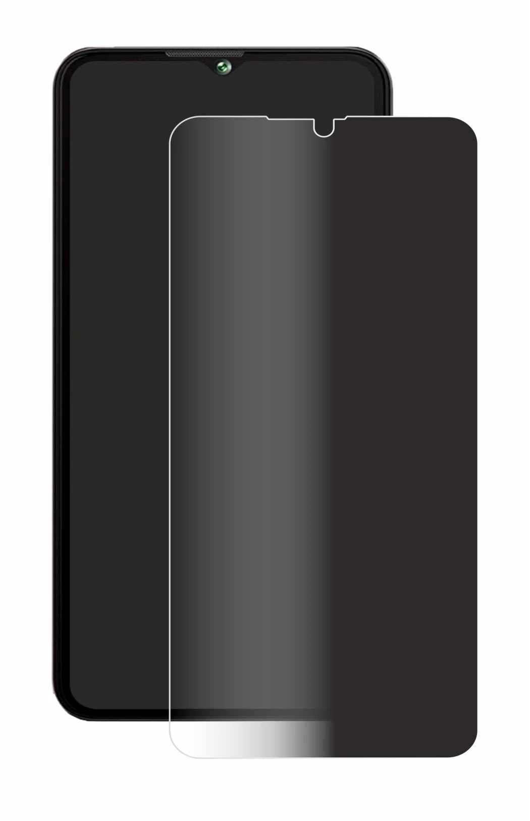 Image de l'appareil Cubot A10 avec une grande variété de protections d'écran.