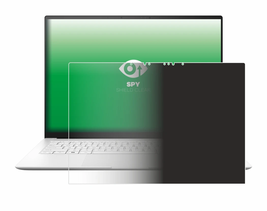 Image de l'appareil ASUS ZenBook S 14 UX5406 avec une grande variété de protections d'écran.