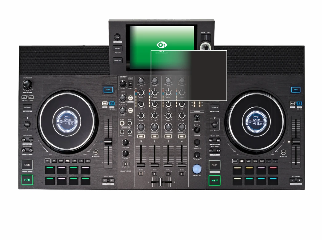 Image de l'appareil Denon DJ SC LIVE 4 (Jog) avec une grande variété de protections d'écran.