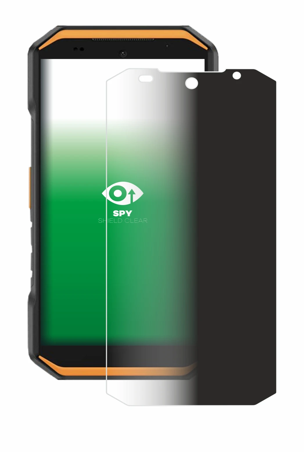 Image de l'appareil Ulefone Armor X32 avec une grande variété de protections d'écran.