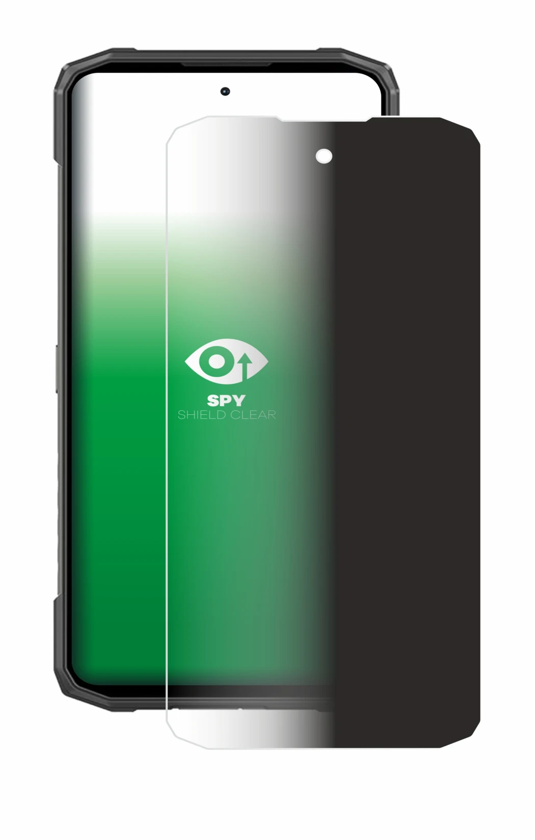 Image de l'appareil Doogee Blade 20 avec une grande variété de protections d'écran.